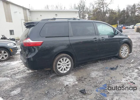 2015 Toyota Sienna Xle 7 Passenger из США, поврежденный, VIN 5TDDK3DC8FS102010